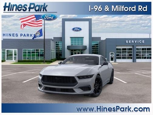 Avalanche Gray 2026 Ford Mustang EcoBoost Premium