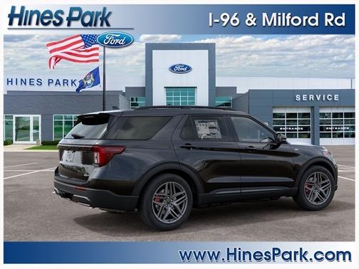 Agate Black 2027 Ford Explorer ST-Line