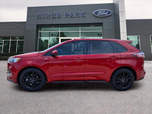 Rapid Red Metallic Tinted Clearcoat 2024 Ford Edge ST Line
