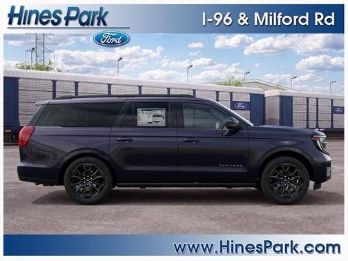 Blue Ember 2027 Ford Expedition Max Platinum