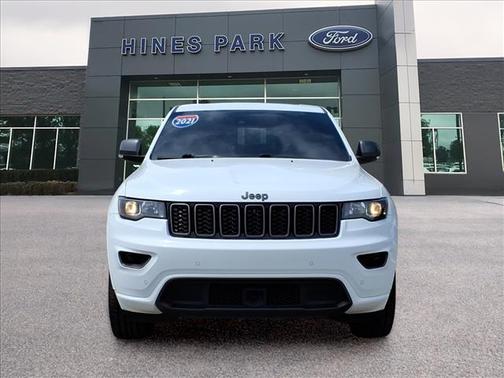 Bright White Clearcoat 2021 Jeep Grand Cherokee 80th Anniversary 4x4