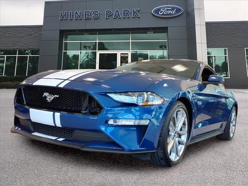 Grabber Blue 2022 Ford Mustang GT Premium