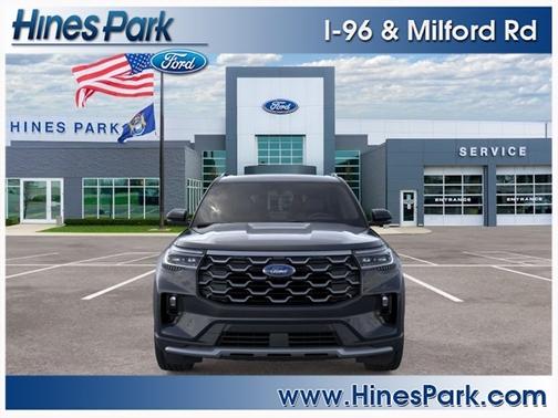 Agate Black 2026 Ford Explorer Platinum