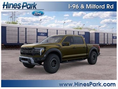 Shelter Green 2026 Ford F-150 Raptor