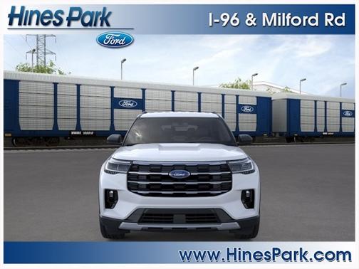 Space Wht Met 2026 Ford Explorer Active
