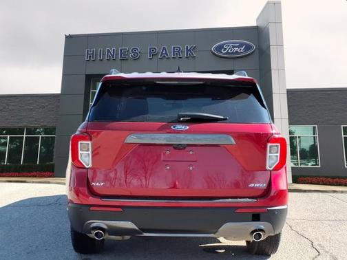 RAPID RED MET TINTED CC 2022 Ford Explorer XLT