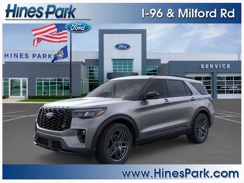 Carbonized Gray Metallic 2026 Ford Explorer ST