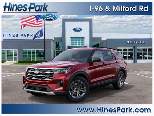 Ruby Red Metallic Tinted Clearcoat 2027 Ford Explorer Active