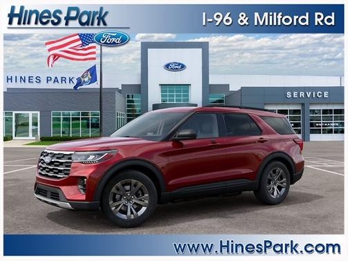 Ruby Red Metallic Tinted Clearcoat 2027 Ford Explorer Active