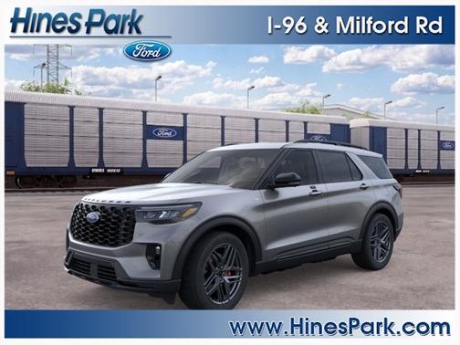 Carbonized Gray 2026 Ford Explorer ST-Line