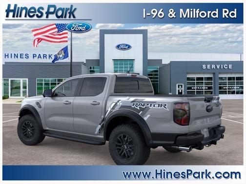 Avalanche Gray 2026 Ford Ranger Raptor