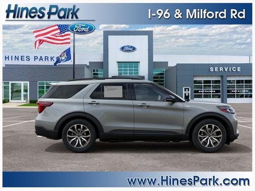 Avalanche Gray 2027 Ford Explorer ST-Line