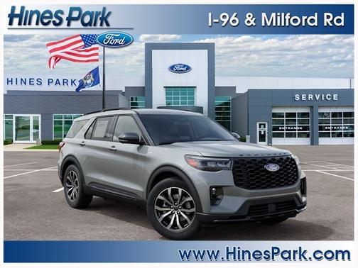Avalanche Gray 2027 Ford Explorer ST-Line