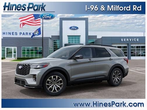 Avalanche Gray 2027 Ford Explorer ST-Line
