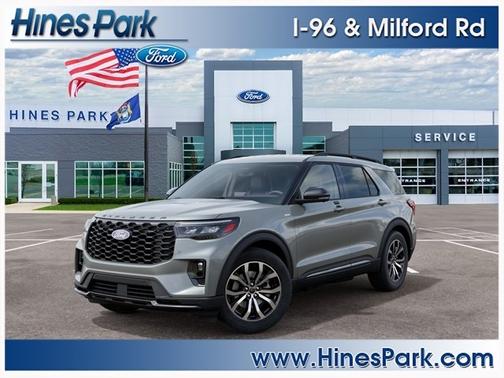 Avalanche Gray 2027 Ford Explorer ST-Line