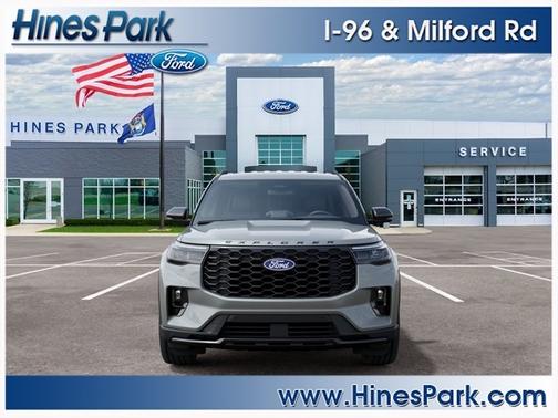 Avalanche Gray 2027 Ford Explorer ST-Line