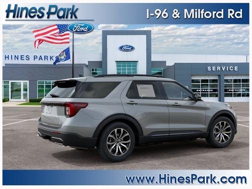 Avalanche Gray 2027 Ford Explorer ST-Line