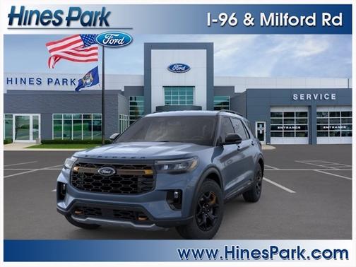 Vapor Blu Met 2026 Ford Explorer Tremor