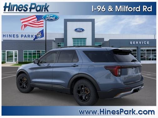 Vapor Blu Met 2026 Ford Explorer Tremor