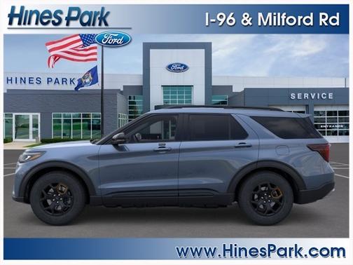 Vapor Blu Met 2026 Ford Explorer Tremor