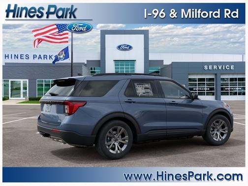 Vapor Blue 2027 Ford Explorer Active