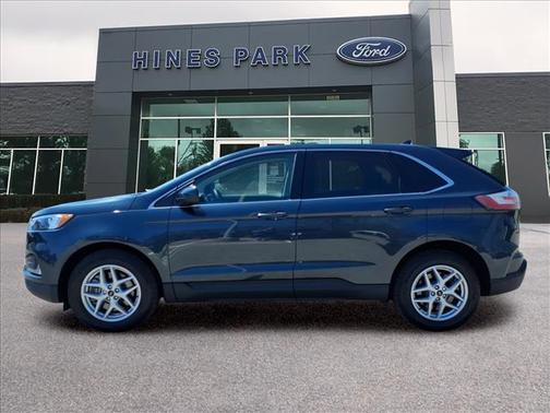 Stone Blue Metallic 2023 Ford Edge SEL