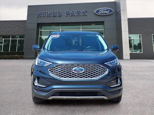 Stone Blue Metallic 2023 Ford Edge SEL
