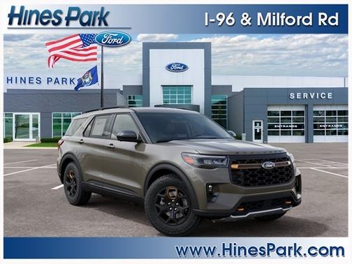 Marsh Gray 2027 Ford Explorer Tremor