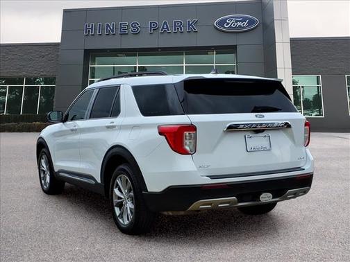 Oxford White 2021 Ford Explorer XLT
