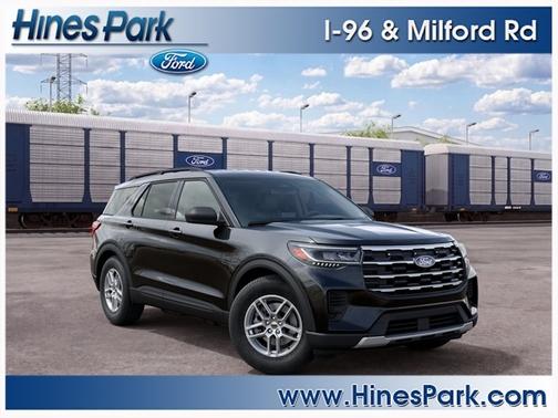 Agate Black 2027 Ford Explorer Active