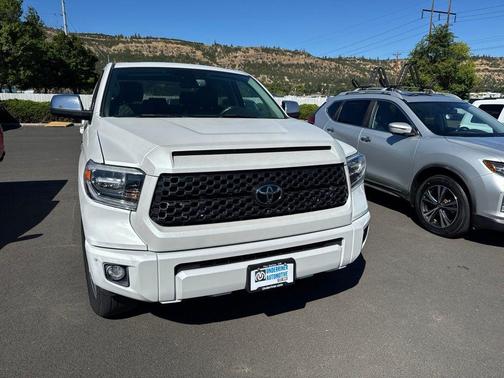 Pearl 2021 Toyota Tundra Platinum