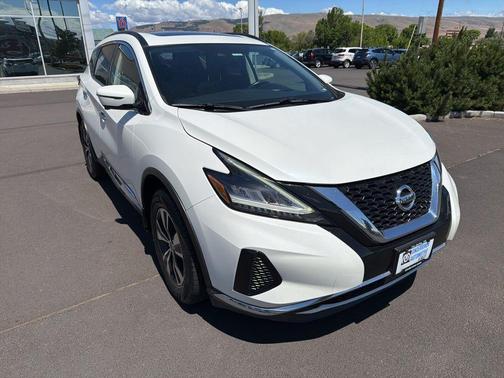 Pearl White Tri-Coat 2020 Nissan Murano SV