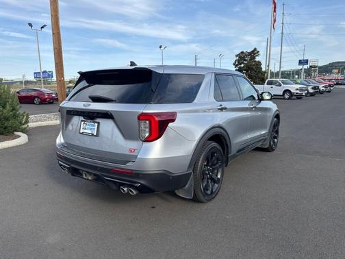 Silver 2021 Ford Explorer ST