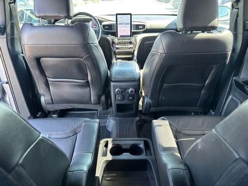 Silver 2021 Ford Explorer ST