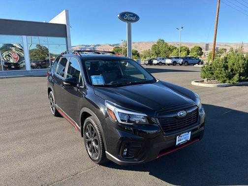Crystal Black Silica 2021 Subaru Forester Sport