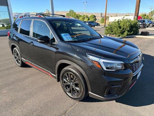 Crystal Black Silica 2021 Subaru Forester Sport