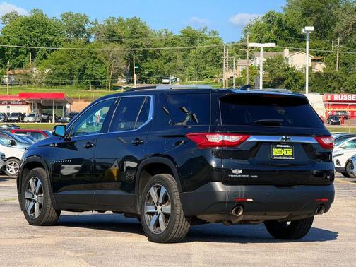 Black 2018 Chevrolet Traverse LT Leather