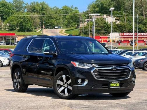 Black 2018 Chevrolet Traverse LT Leather