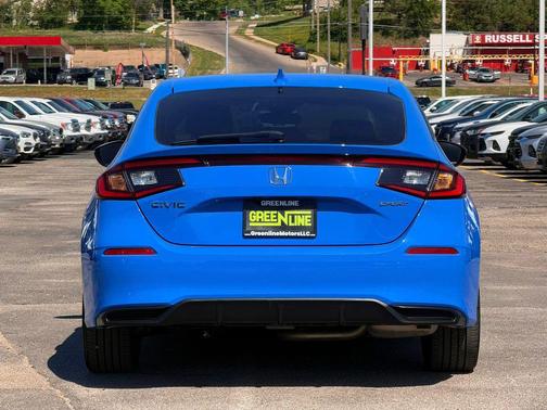 Boost Blue Pearl 2024 Honda Civic Sport