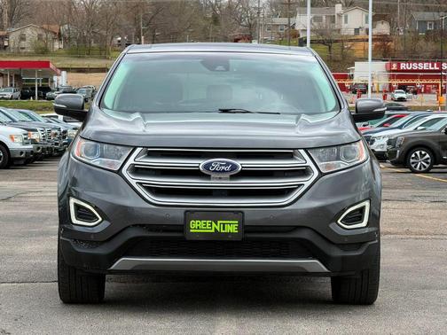 Gray 2015 Ford Edge Titanium