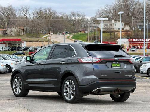 Gray 2015 Ford Edge Titanium