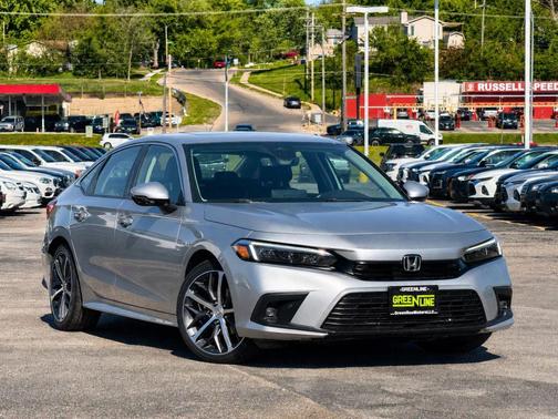 Lunar Silver Metallic 2022 Honda Civic Touring