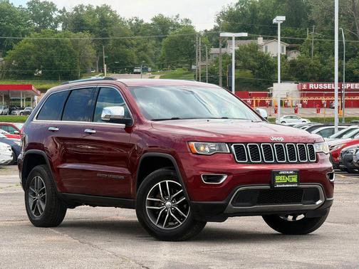 Velvet Red Pearlcoat 2017 Jeep Grand Cherokee Limited