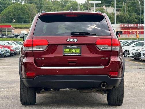 Velvet Red Pearlcoat 2017 Jeep Grand Cherokee Limited