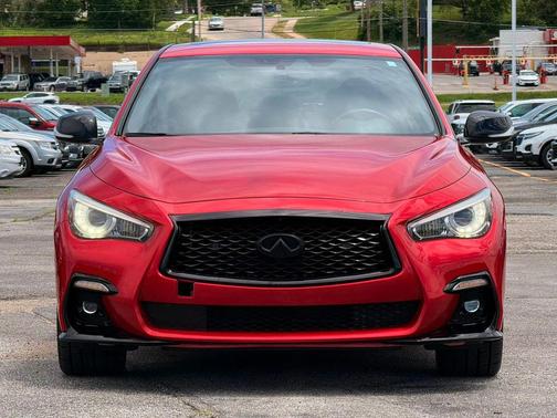 Dynamic Sunstone Red 2022 INFINITI Q50 3.0t SENSORY