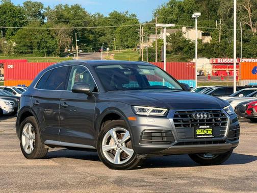 Monsoon Gray Metallic 2020 Audi Q5 45 Premium Plus
