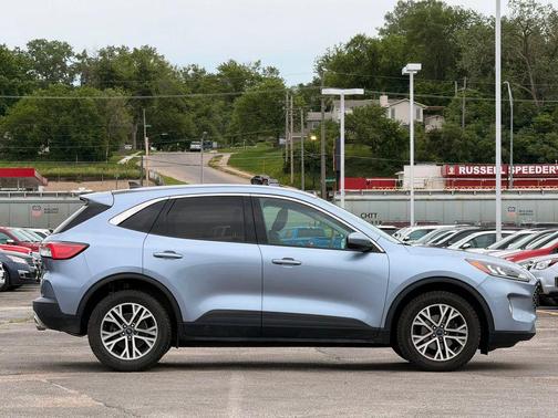 Iced Blue Silver Metallic 2022 Ford Escape SEL