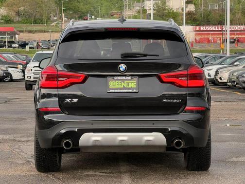 Black 2018 BMW X3 xDrive30i