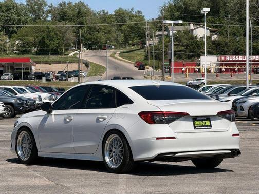 Platinum White Pearl 2022 Honda Civic Sport
