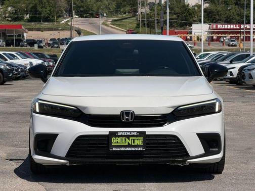 Platinum White Pearl 2022 Honda Civic Sport